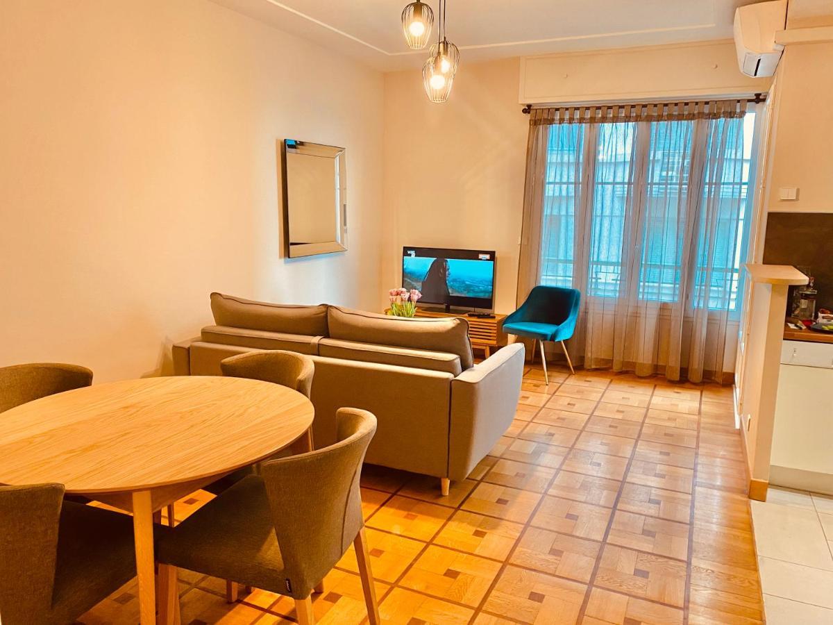 City Center Cute Flat With Sea View One Bedroom Ницца Экстерьер фото